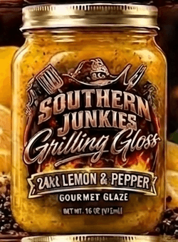 24K Lemon & Pepper jar